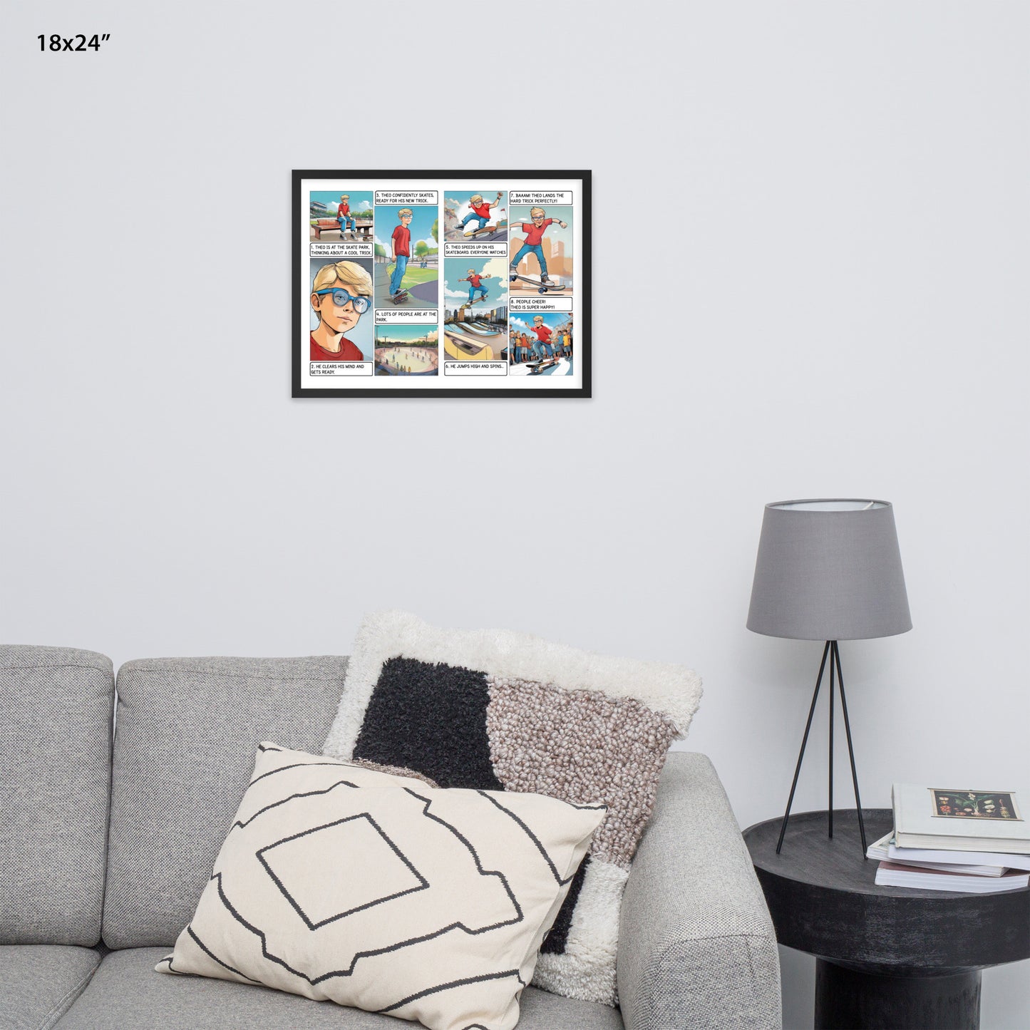 The Skatepark - Enhanced Matte Paper Framed Poster