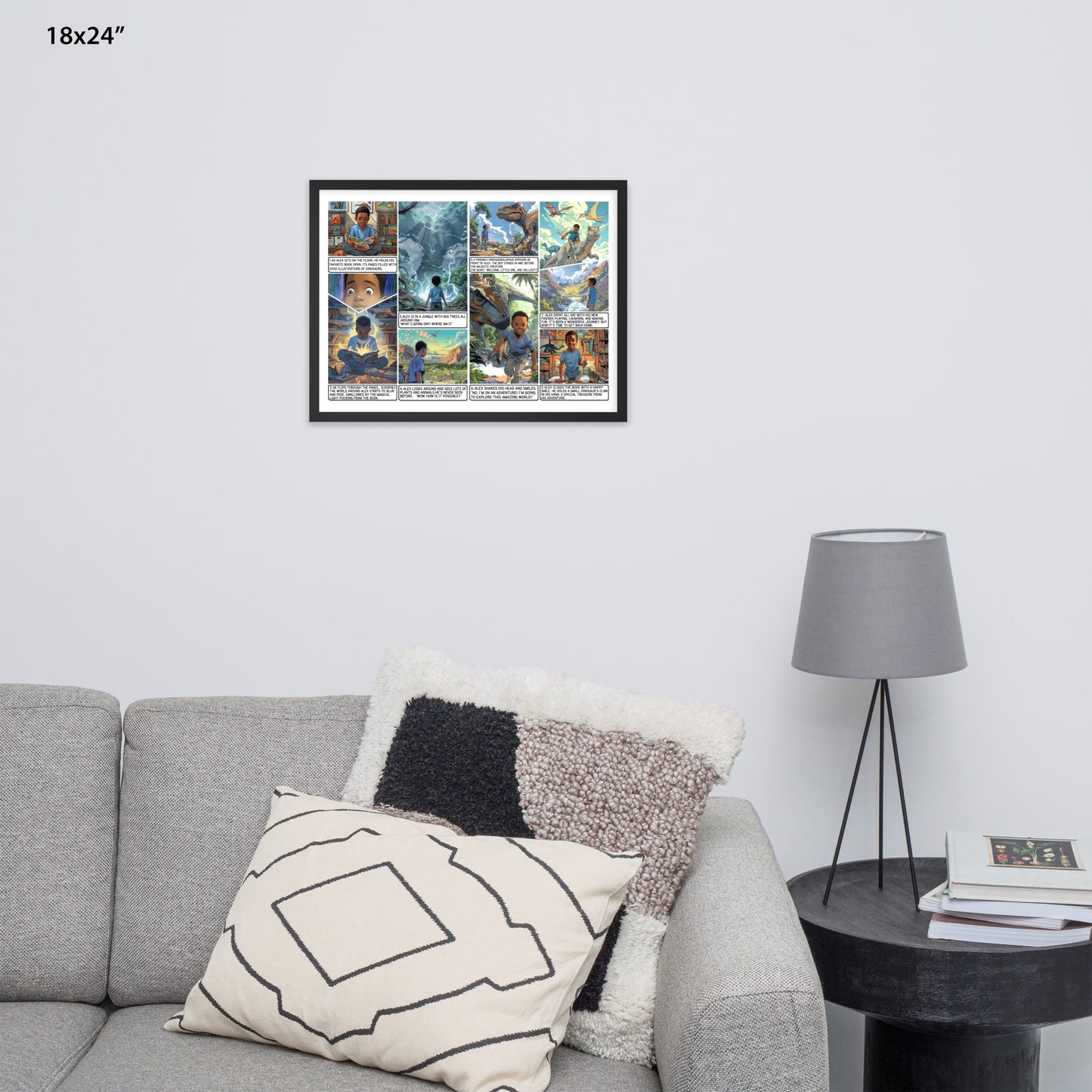 A Journey Through Time - Enhanced Matte Paper Framed Poster