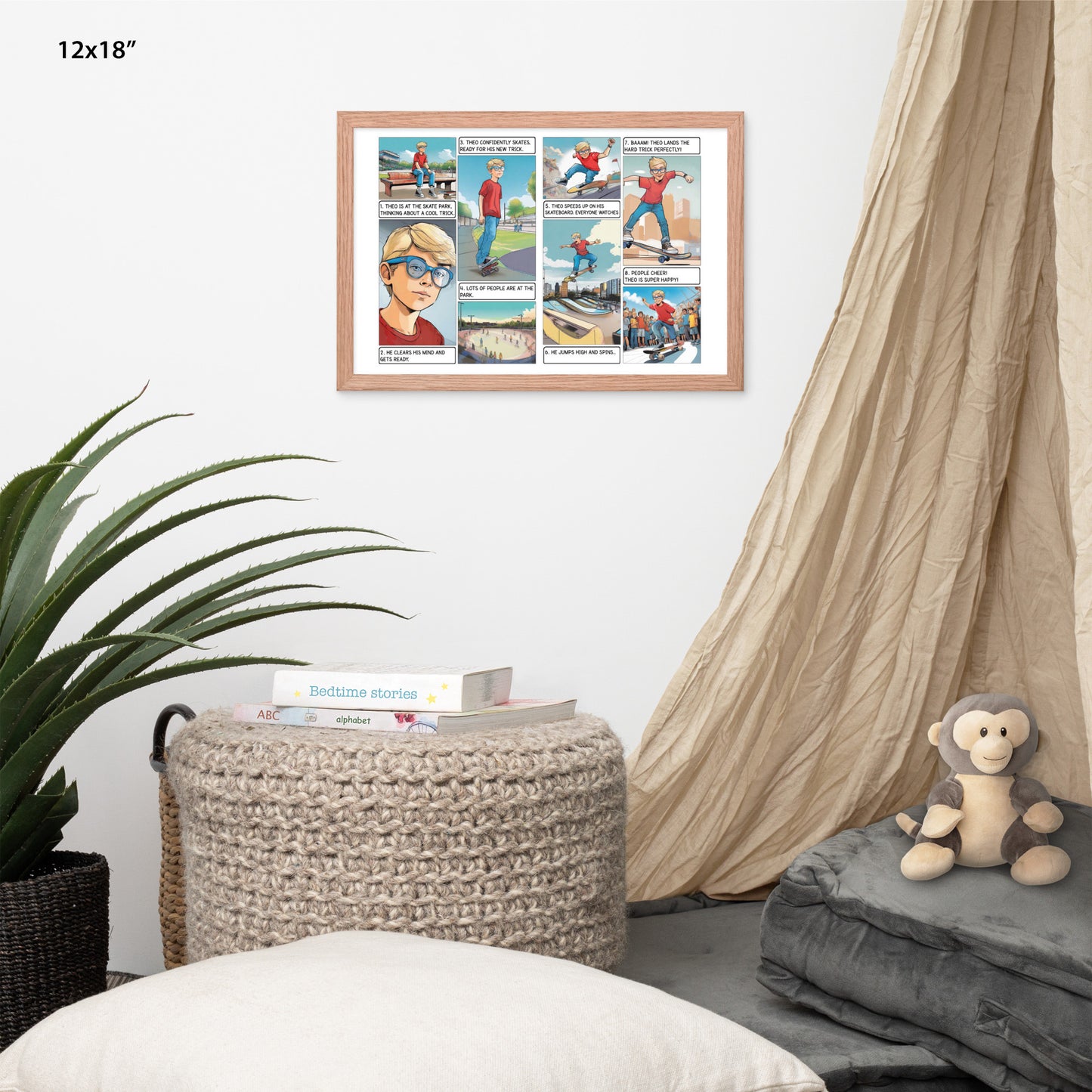 The Skatepark - Enhanced Matte Paper Framed Poster