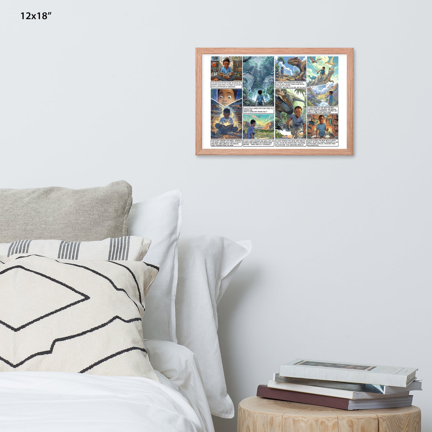 A Journey Through Time - Enhanced Matte Paper Framed Poster
