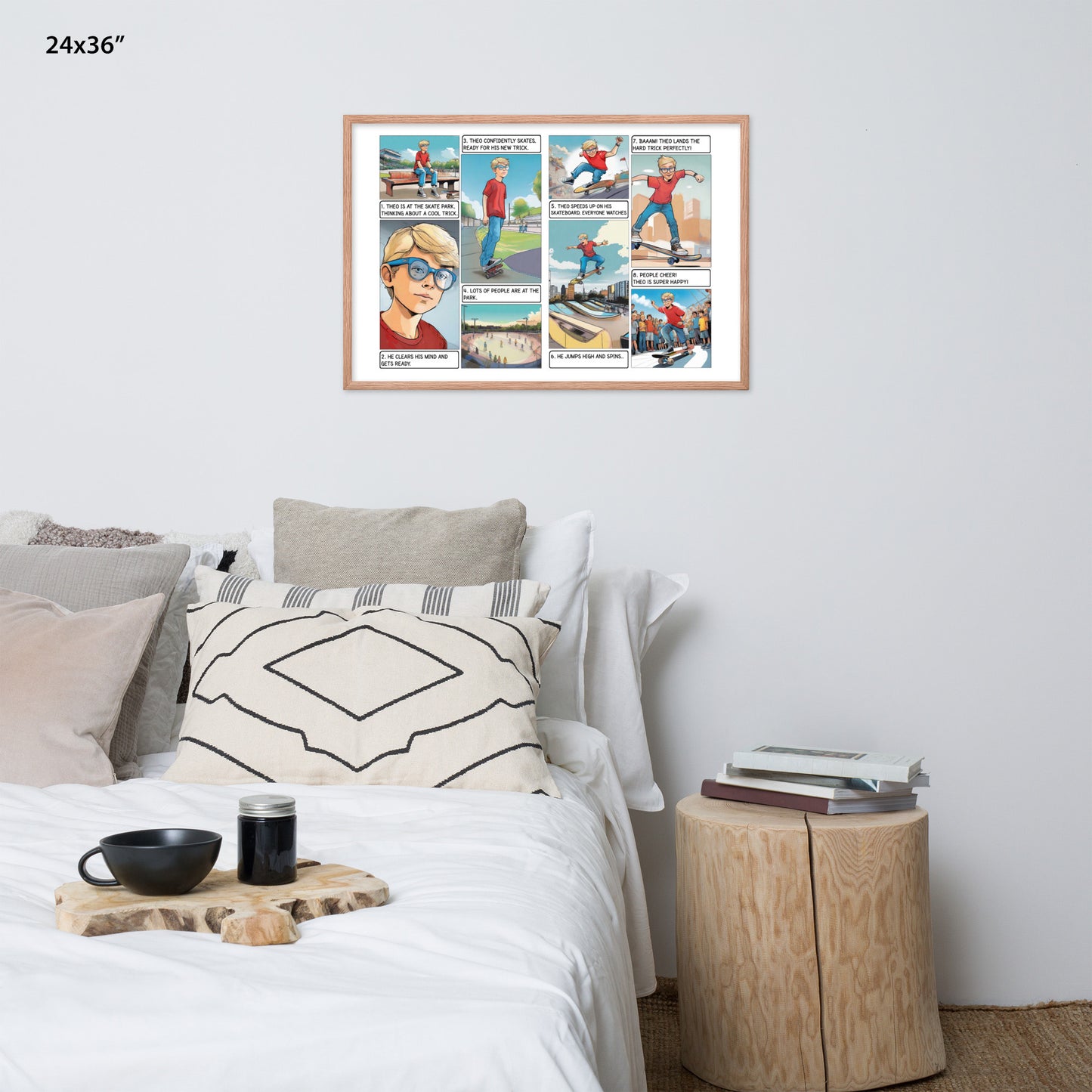 The Skatepark - Enhanced Matte Paper Framed Poster