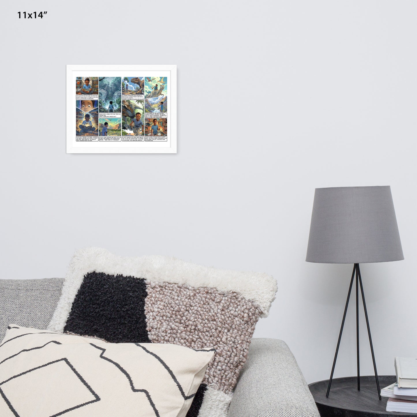 A Journey Through Time - Enhanced Matte Paper Framed Poster