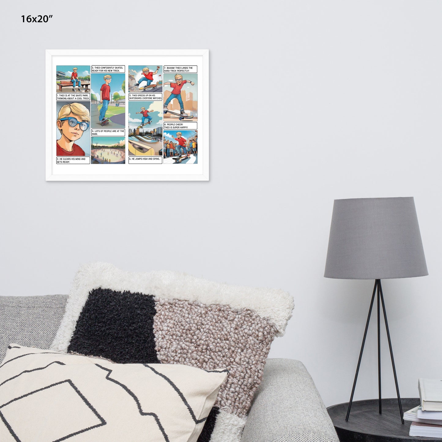 The Skatepark - Enhanced Matte Paper Framed Poster