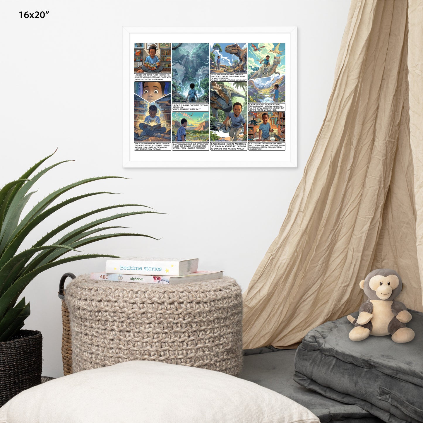A Journey Through Time - Enhanced Matte Paper Framed Poster