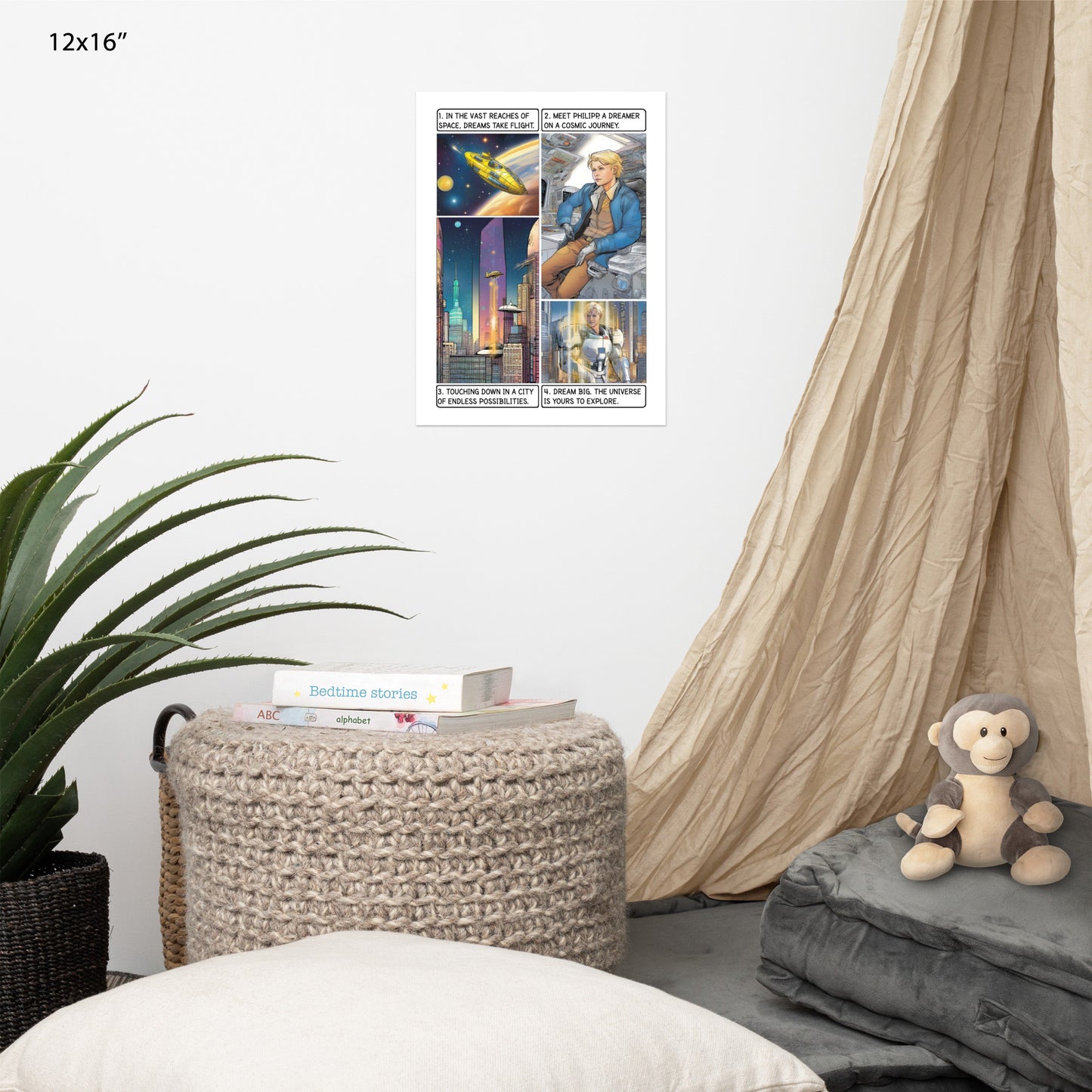 The space explorer - Enhanced Matte Paper Poster