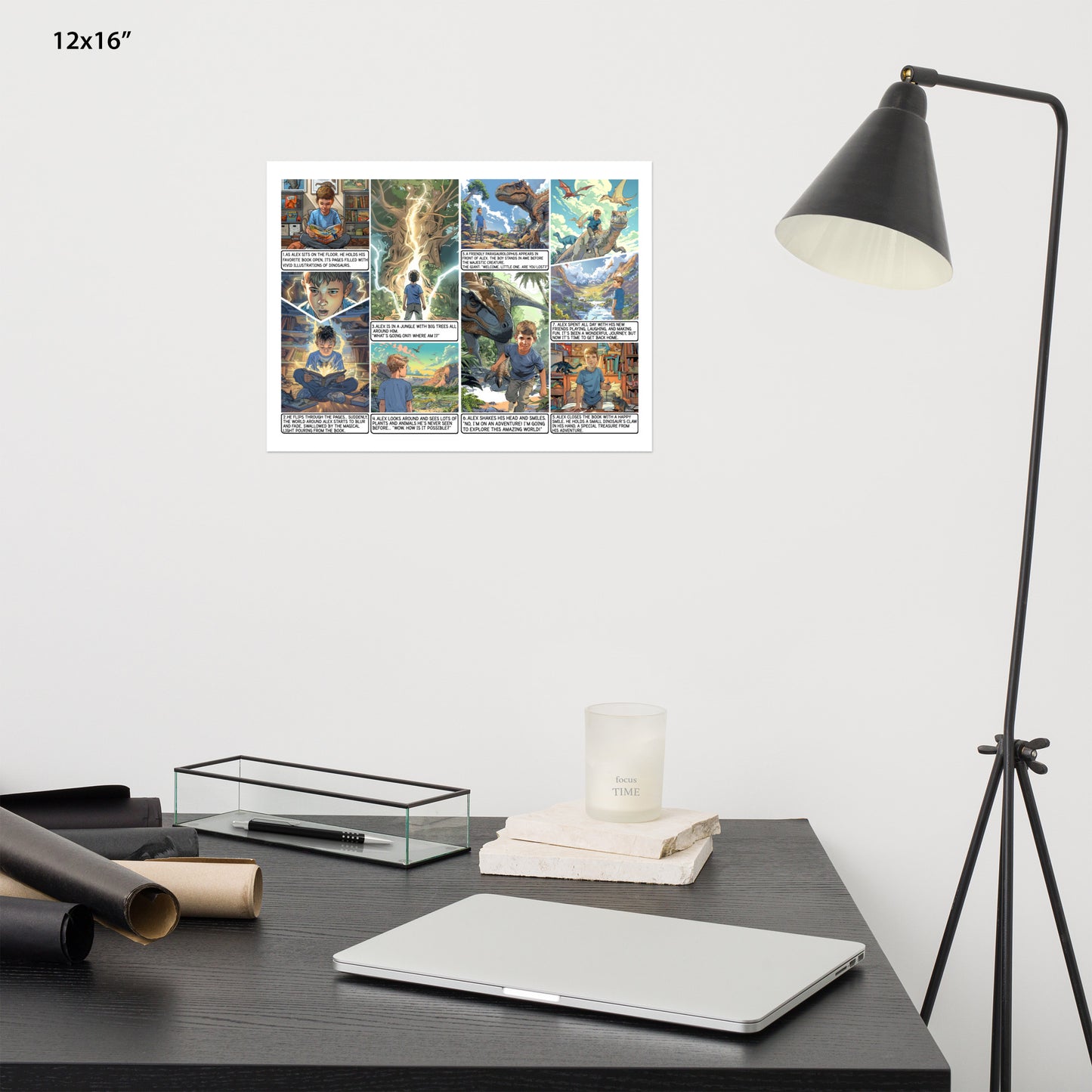A Journey Through Time - Enhanced Matte Paper Poster
