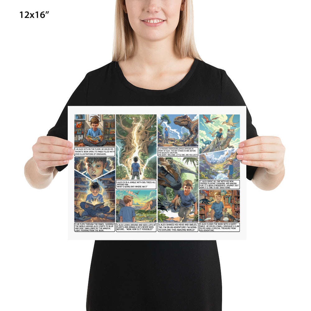 A Journey Through Time - Enhanced Matte Paper Poster