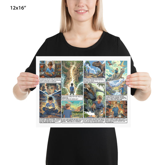 A Journey Through Time - Enhanced Matte Paper Poster