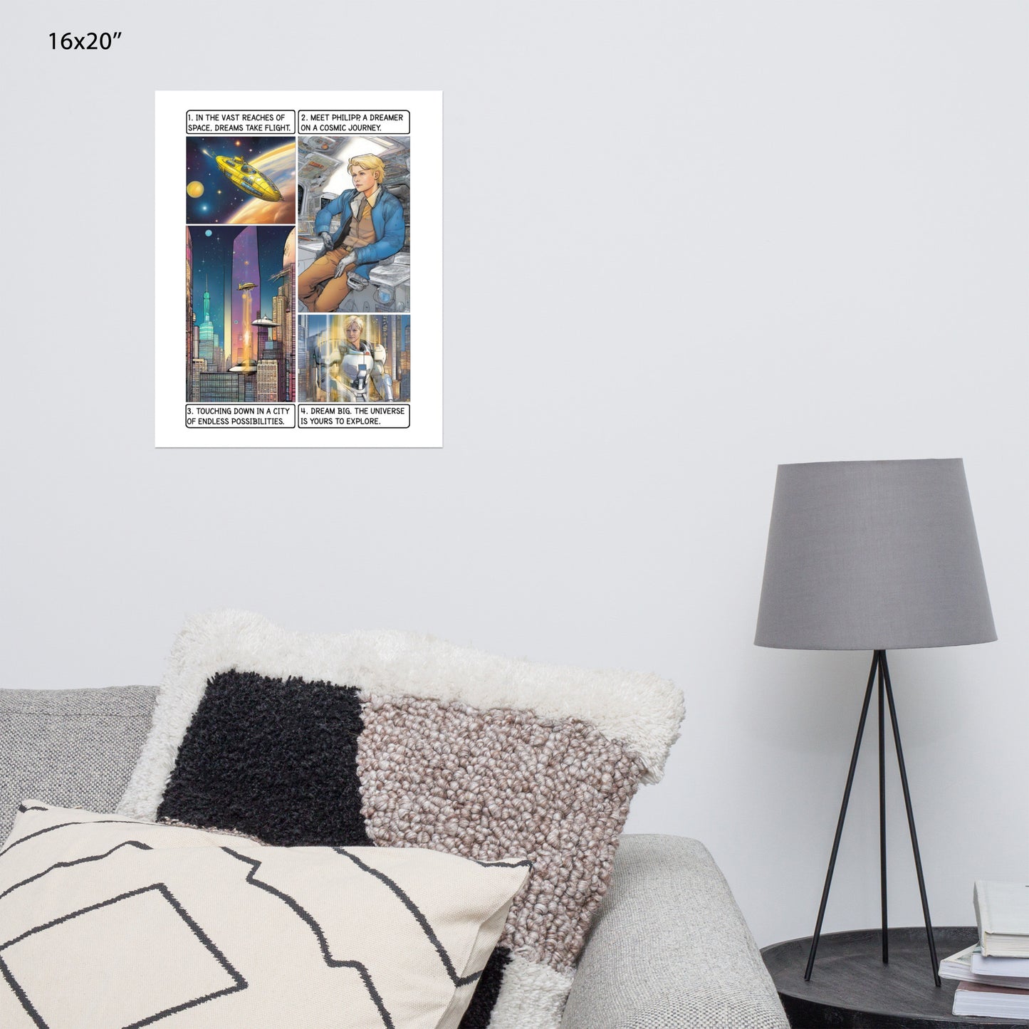 The space explorer - Enhanced Matte Paper Poster