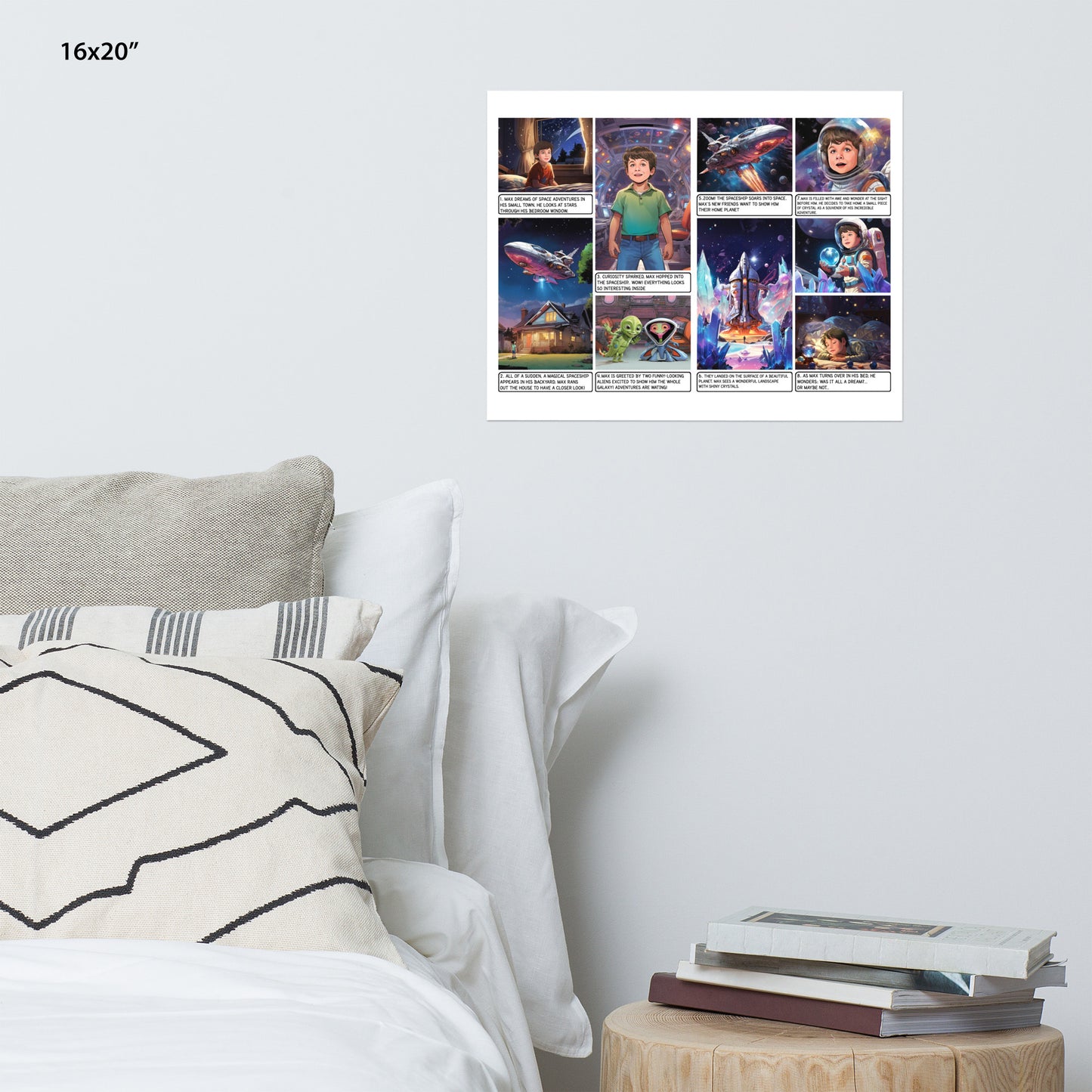 The Galactic Adventure - Enhanced Matte Paper Poster