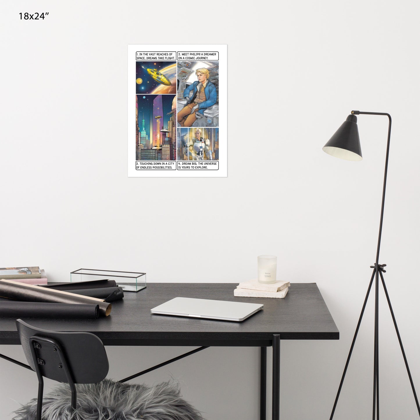 The space explorer - Enhanced Matte Paper Poster