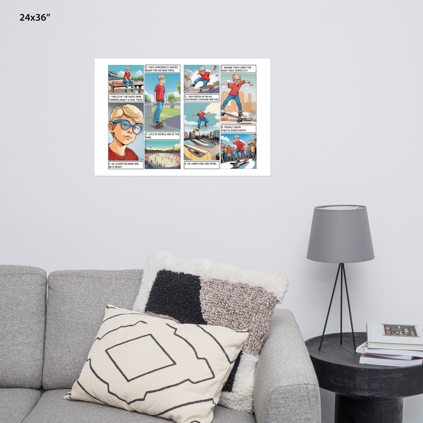 The Skatepark - Enhanced Matte Paper Poster