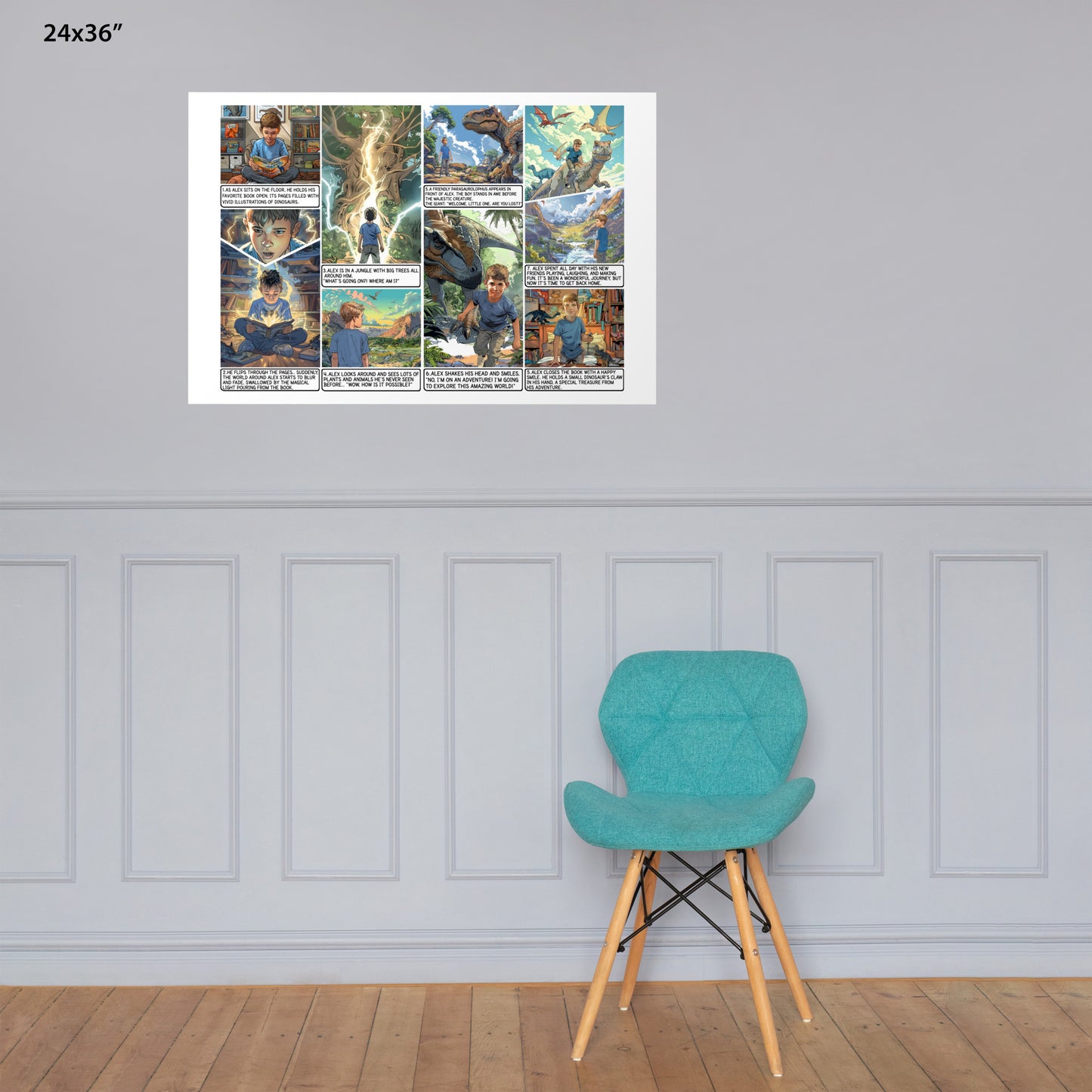 A Journey Through Time - Enhanced Matte Paper Poster