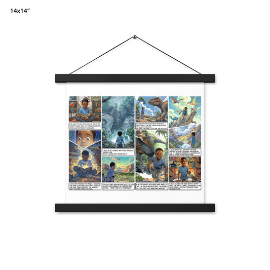 A Journey Through Time - Enhanced Matte Paper Poster With Hanger
