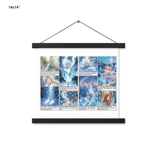 Elsa Frozen - Enhanced Matte Paper Poster With Hanger