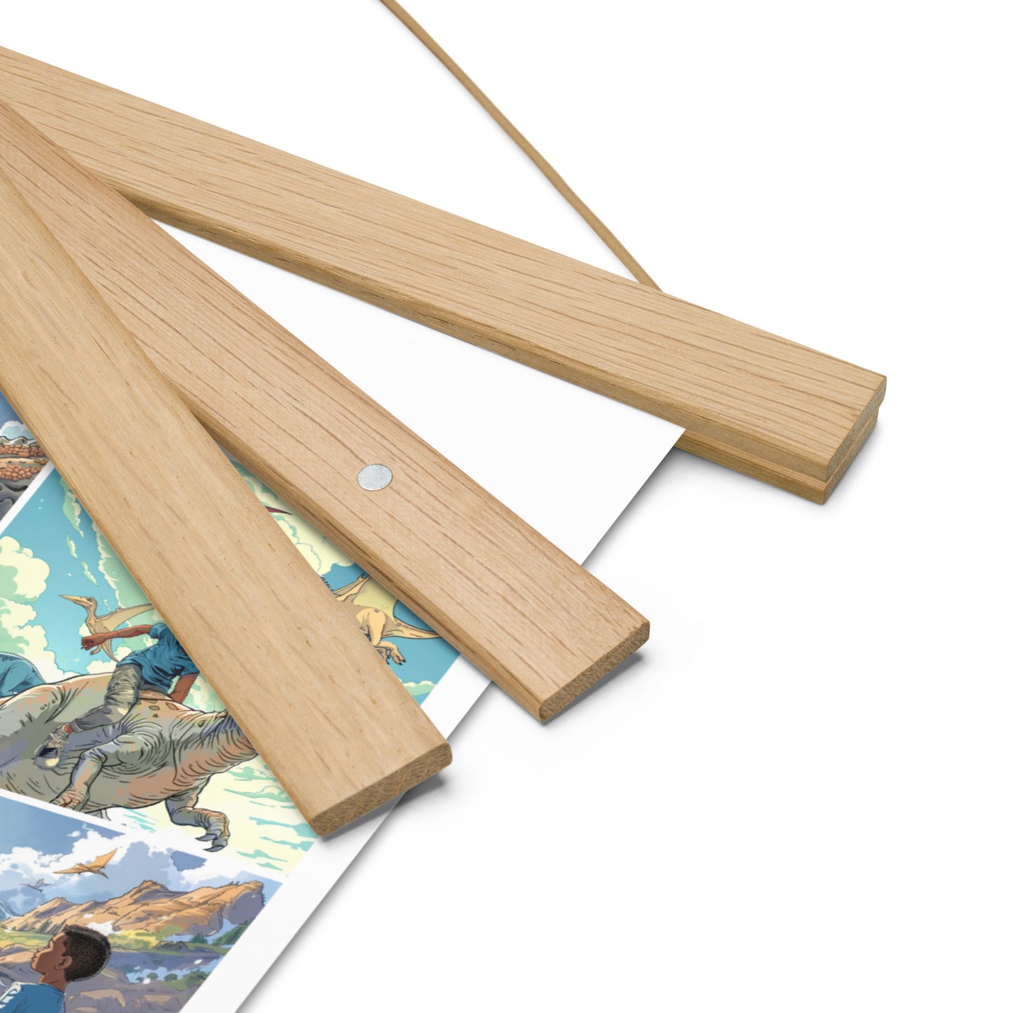 A Journey Through Time - Enhanced Matte Paper Poster With Hanger