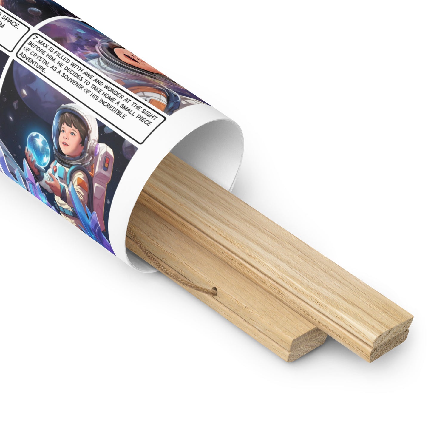 The Galactic Adventure - Enhanced Matte Paper Poster With Hanger