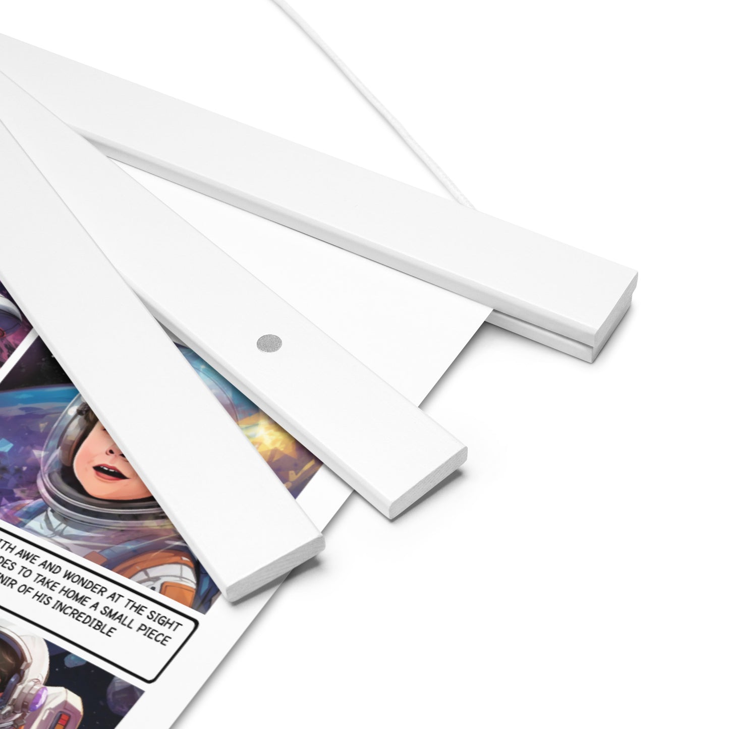 The Galactic Adventure - Enhanced Matte Paper Poster With Hanger