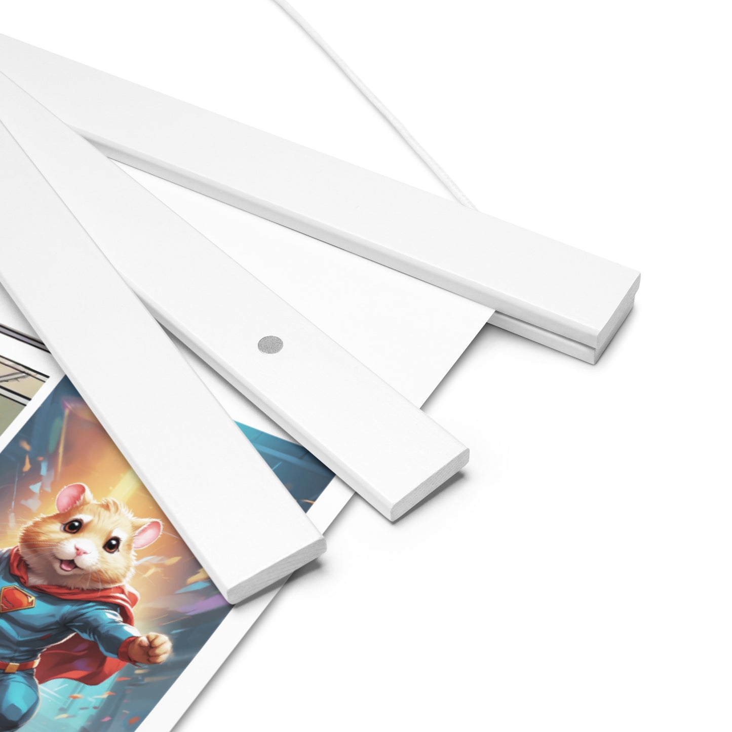Custom Comic Story - Enhanced Matte Paper Poster With Hanger