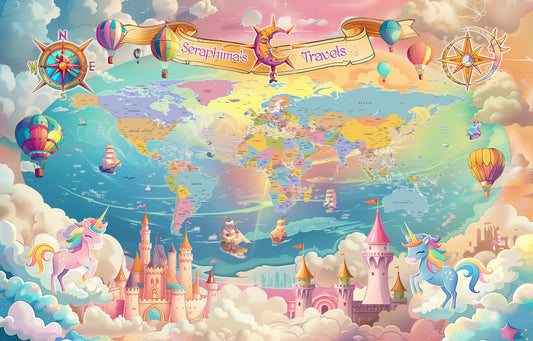 Custom Map for Kids